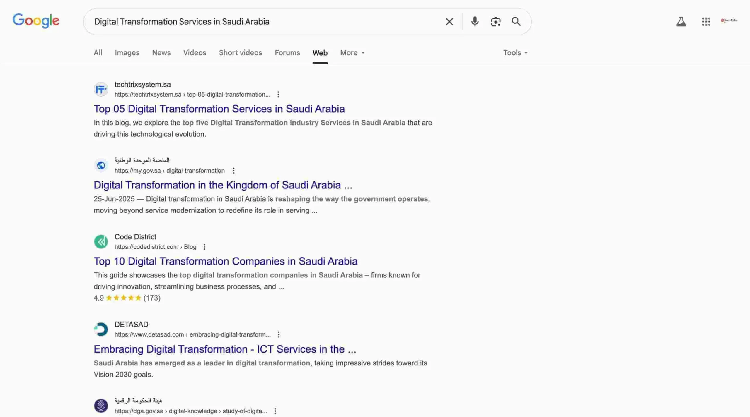 digital transformation services in saudia arabia - searchbydua