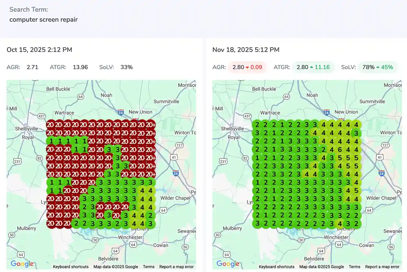 Local SEO Result Rankings