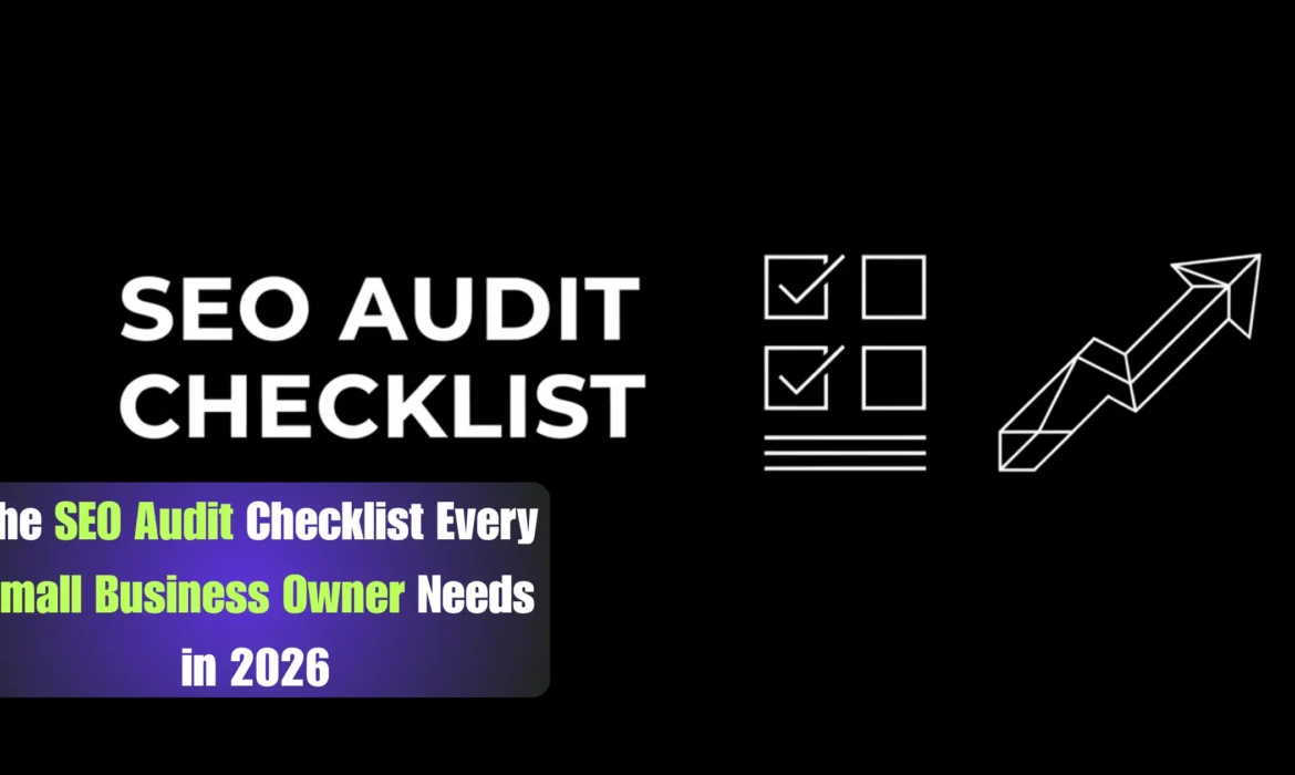 SEO Audit checklist blog post for small business owners