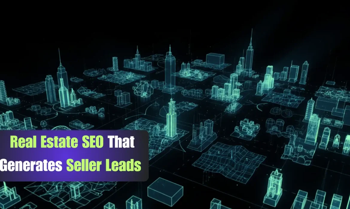 real estate SEO seller leads strategy 2026 - searchbydua.com